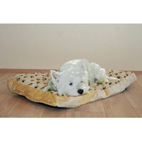 Produktbild von Hundekissen Silvio Liegewiese aus Plüsch in Beige und Braun Größe M - 42 cm