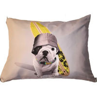 Produktbild von Hundekissen Téo Jasmin Dude in Beige und Weiß 50 cm