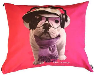 Hundekissen Téo Jasmin Groovy Rosa Bunt 50 cm – Bild 1 von 1