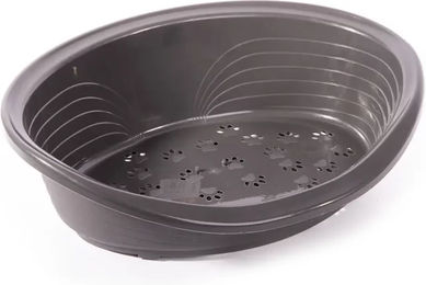 Produktbild von Hundekorb aus Kunststoff von Martin Sellier in Grau