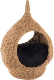 Produktbild von Hundekorb Bali Tropfen aus Kokosnuss von Martin Sellier in Natur Beige Braun