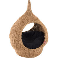 Produktbild von Hundekorb Bali Tropfen aus Kokosnuss von Martin Sellier in Natur Beige Braun