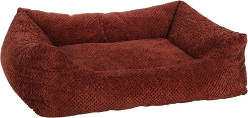 Hundekorb Flamingo Braun aus Polyester 100x80x25cm – Bild 1 von 1