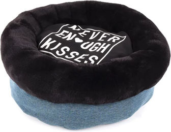 Produktbild von Hundekorb für Hunde und Katzen von Martin Sellier in Blau 50 cm