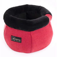 Produktbild von Hundekorb Martin Sellier aus Leder in Rot 40 cm
