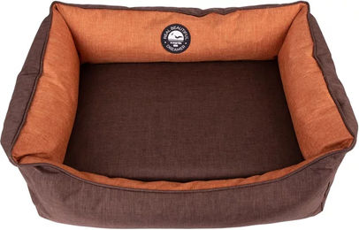 Produktbild von Hundekorb Martin Sellier Real Dreamer mit Memory Foam in Orange und Braun