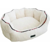 Produktbild von Hundekorb Nobby Pet Xmas Nevio aus Mikrofaser in Weiß