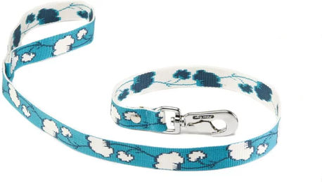 Produktbild von Hundeleine Alter Ego Fleur Bambou Blau Türkis Grösse M