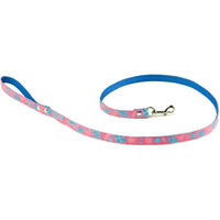 Produktbild von Hundeleine Alter Ego Floralies Bunt Rosa Gurtband 150 cm