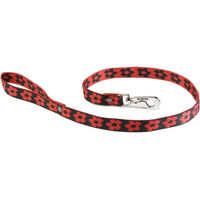 Produktbild von Hundeleine Alter Ego M Fleur Rot Gurtband
