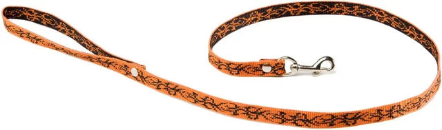 Produktbild von Hundeleine Alter Ego Tatoo Gurtband Bunt Orange Größe S