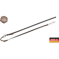 Produktbild von Hundeleine aus veganem Leder von Akah in Braun oder Schwarz 185 cm