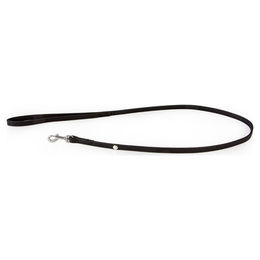 Produktbild von Hundeleine Cannes Black aus Leder in Schwarz 110 cm