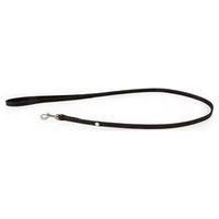 Produktbild von Hundeleine Cannes Black aus Leder in Schwarz 110 cm