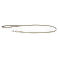 Produktbild von Hundeleine Cannes Stone aus Leder in Grau und Beige