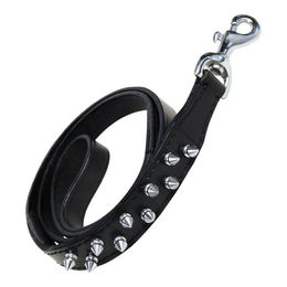 Produktbild von Hundeleine Gloria aus Leder Schwarz 105 cm - 105 cm