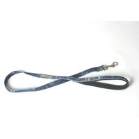 Produktbild von Hundeleine Image aus Jeansstoff Blau wasserabweisend 160 cm