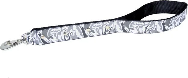 Produktbild von Hundeleine Martin Sellier aus Gurtband in Grau 40/50 cm
