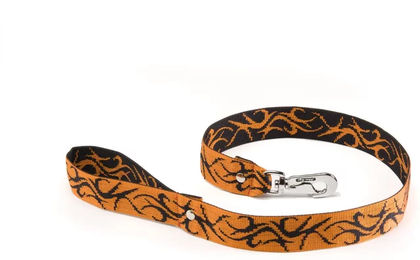 Produktbild von Hundeleine Martin Sellier aus Gurtband in Orange Bunt