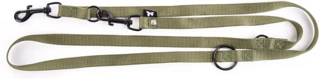 Produktbild von Hundeleine Martin Sellier Classic Grün mit Gurtband