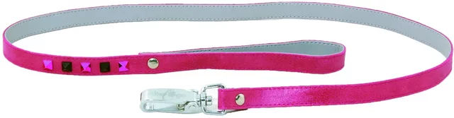 Produktbild von Hundeleine Martin Sellier Color Rosa Kunstleder Größe S