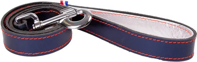 Produktbild von Hundeleine Martin Sellier Dakota aus Leder in Blau 25m