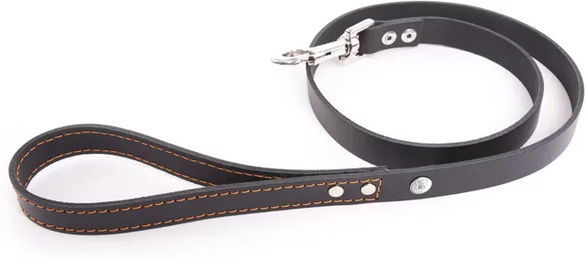 Produktbild von Hundeleine Martin Sellier Flash aus Leder in Schwarz