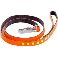 Produktbild von Hundeleine Martin Sellier Gurtband Orange Fluo 15cm