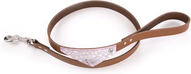 Produktbild von Hundeleine Martin Sellier Miami aus Leder in Rosa oder Braun