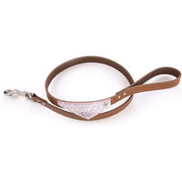 Produktbild von Hundeleine Martin Sellier Miami aus Leder in Rosa oder Braun