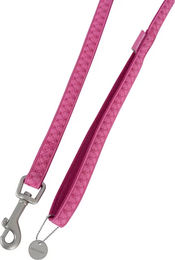 Produktbild von Hundeleine Zolux Mac Leather aus Kunstleder in Rosa