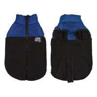Produktbild von Hundemantel Winterjacke aus Teddyfleece in Blau Größe L - 1 Stk.
