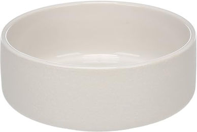 Produktbild von Hundenapf aus Keramik Flamingo Weiß Größe M - 700 ml
