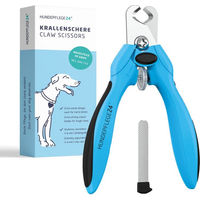 Produktbild von Hundepflege24 Krallenschere Set aus Edelstahl für Hunde und Katzen inklusive Nagelfeile