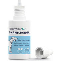 Produktbild von Hundepflege24 Ohrmilbenöl Ohrenreiniger für Hunde 50 ml
