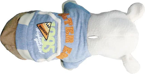 Hundepullover Martin Sellier Teddy Plüsch Blau Größe L – Bild 1 von 1