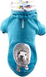 Hundepullover Martin Sellier Teo Inuit in Blau und Türkis – Bild 1 von 1
