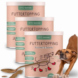 Hunderunde Futtertopping Knochen und Gelenke Pulver für Hunde 750 g - 750 g – Bild 1 von 7