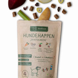 Hunderunde Hundehappen Sportskanone vegane Hundeleckerli mit Rote Beete und Fenchel getreidefrei 1125g - 1125 g – Bild 1 von 7