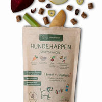 Produktbild von Hunderunde Hundehappen Sportskanone vegane Hundeleckerli mit Rote Beete und Fenchel getreidefrei 1125g - 1125 g
