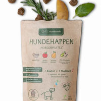 Produktbild von Hunderunde Hundesnack Morgenmuffel Vegan Hypoallergen und Getreidefrei 3x 125g - 375 g