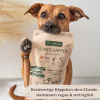 Produktbild von Hunderunde Morgenmuffel Hundesnacks vegan und getreidefrei 750 g - 750 g