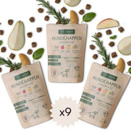 Hunderunde Morgenmuffel Vegane Hundesnacks Getreidefrei 1,125 kg - 1125 g – Bild 1 von 9