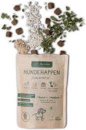 Hunderunde Schlafmütze Hundehappen vegane Hundeleckerli mit Hanf Baldrian und Kamille glutenfrei 375 g - 375 g – Bild 1 von 6