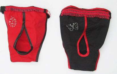 Produktbild von Hundeslip Hundewindel Rot Größe 4