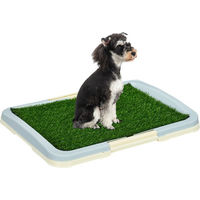 Produktbild von Hundetoilette für Welpen mit Kunstgras MH Handel GmbH Blau 63x48,5cm - 63 cm