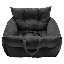 Hunter 2-in-1 Autositz und Reisebett Seoul Schwarz aus Polyester Maße 50 x 50 x 30 cm für kleine Tiere – Bild 1 von 1