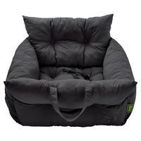 Produktbild von Hunter 2-in-1 Autositz und Reisebett Seoul Schwarz aus Polyester Maße 50 x 50 x 30 cm für kleine Tiere