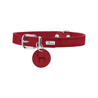 Produktbild von Hunter Aalborg Hundehalsband aus Leder Rot 60 cm L