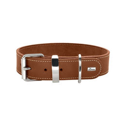 Hunter Aalborg Special Hundehalsband aus Leder Braun Größe L-XL 70 cm – Bild 1 von 6